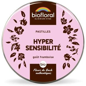 Pastilles de Fleurs de Bach Biofloral pour Hypersensibilité - 50g - Publicité Pastilles de Fleurs de Bach Biofloral pour Hypersensibilité - 50g - Publicité