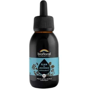 Biofloral Élixir de Jeunesse Bio - 100ml - Publicité Biofloral Élixir de Jeunesse Bio - 100ml - Publicité