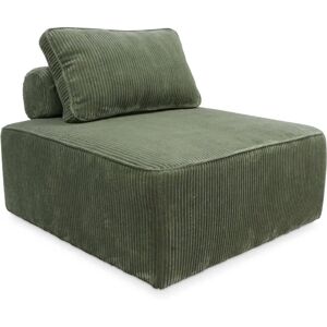 Accesorio de Sofá Modular Verde Sweeek - Terciopelo, Cojín Extra, Estilo Retro Accesorio de Sofá Modular Verde Sweeek - Terciopelo, Cojín Extra, Estilo Retro