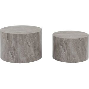 Sweeek Paros Nesting Round Coffee Tables - Side Tables Sweeek Paros Nesting Round Coffee Tables - Side Tables