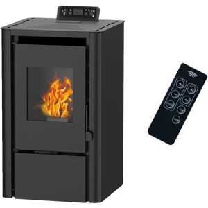 Poêle à pellets Anita 7,6 kW - Pellet Stove - Publicité Poêle à pellets Anita 7,6 kW - Pellet Stove - Publicité
