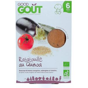 Aliments pour bébés Good Gout Ratatouille au Quinoa - Dès 6 mois - Publicité Aliments pour bébés Good Gout Ratatouille au Quinoa - Dès 6 mois - Publicité