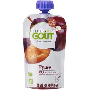 Puree de Prune Bio pour Bébé - Dès 4 mois - Publicité Puree de Prune Bio pour Bébé - Dès 4 mois - Publicité