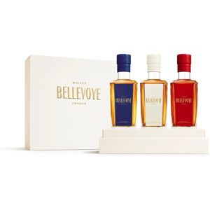 Bellevoye Blanc Tricolore 3x20cl Whisky - Single Malt - Publicité Bellevoye Blanc Tricolore 3x20cl Whisky - Single Malt - Publicité