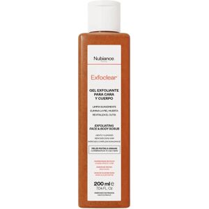 NUBIANCE Exfoclear Gel Exfoliant 200 ml - Visage et Corps - Gel Exfoliant - Publicité NUBIANCE Exfoclear Gel Exfoliant 200 ml - Visage et Corps - Gel Exfoliant - Publicité