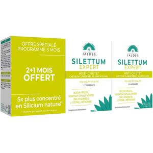 JALDES Silettum Expert Soutien Chute Cheveux - 3X60 Comprimés JALDES Silettum Expert Soutien Chute Cheveux - 3X60 Comprimés