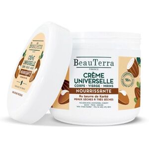 Crème Nourrissante Shea & Avocat BeauTerra - Soin Universel - Publicité Crème Nourrissante Shea & Avocat BeauTerra - Soin Universel - Publicité