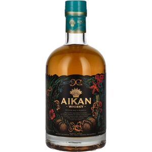 Aikan Whisky Intense Rhum Barrels - Whisky - Profil de saveur complexe, fruits tropicaux, 40% Vol. Publicité Aikan Whisky Intense Rhum Barrels - Whisky - Profil de saveur complexe, fruits tropicaux, 40% Vol. Publicité