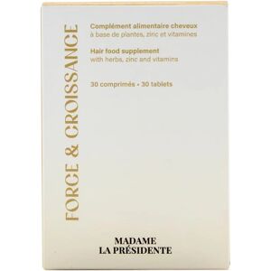 Madame la Présidente Force & Croissance des Cheveux Zinc et Vitamines - Complément alimentaire - Publicité Madame la Présidente Force & Croissance des Cheveux Zinc et Vitamines - Complément alimentaire - Publicité