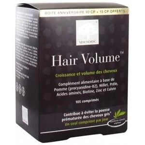 New Nordic Hair Volume 90 Comprimés + 15 Comprimés Offerts - Compléments Alimentaires - Publicité New Nordic Hair Volume 90 Comprimés + 15 Comprimés Offerts - Compléments Alimentaires - Publicité