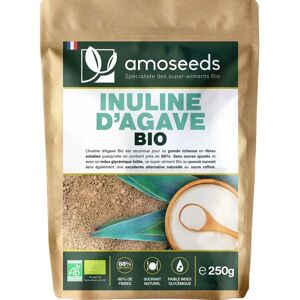Amoseeds Inuline d'agave bio - Supplément alimentaire - Publicité Amoseeds Inuline d'agave bio - Supplément alimentaire - Publicité