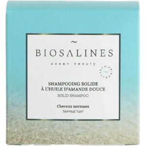 Shampoing Solide Biosalines à l'Huile d'Amande Douce 20 g - Pain - Publicité Shampoing Solide Biosalines à l'Huile d'Amande Douce 20 g - Pain - Publicité