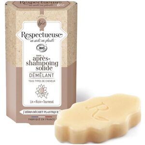 Après-Shampooing Respectueuse - Démêlant Puissant et Brillance - Publicité Après-Shampooing Respectueuse - Démêlant Puissant et Brillance - Publicité
