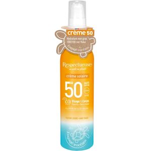 Crème Solaire Bio SPF50 Visage & Corps - 100ml - Publicité Crème Solaire Bio SPF50 Visage & Corps - 100ml - Publicité