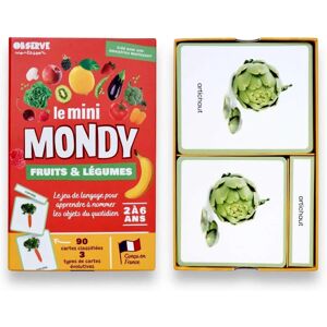 Observe Montessori Mini-Mondy - Fruits & Légumes - Jeu Educatif pour Enfants 2-6 Observe Montessori Mini-Mondy - Fruits & Légumes - Jeu Educatif pour Enfants 2-6