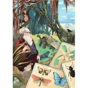 Puzzle Charles Darwin MNS - 1000 Pièces - Éducatif & Vintage - Publicité Puzzle Charles Darwin MNS - 1000 Pièces - Éducatif & Vintage - Publicité