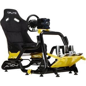 Oplite GTR S8 Elite Force - Jaune - Cockpit/Sim Rig - Publicité Oplite GTR S8 Elite Force - Jaune - Cockpit/Sim Rig - Publicité
