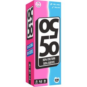 Asmodee 50 50 Jogo de Cartas - Aprendizagem Asmodee 50 50 Jogo de Cartas - Aprendizagem