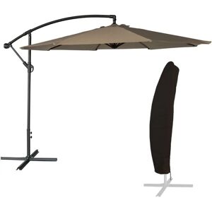 Parasol de jardin Happy Garden PAR541T-C - Rond, polyester traité UV - Publicité Parasol de jardin Happy Garden PAR541T-C - Rond, polyester traité UV - Publicité