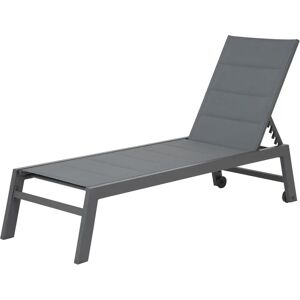Happy Garden 1281GN outdoor chair - Gris - Dossier réglable - Résistant à l'eau et aux UV - Facile à assembler - Publicité Happy Garden 1281GN outdoor chair - Gris - Dossier réglable - Résistant à l'eau et aux UV - Facile à assembler - Publicité