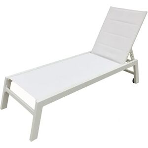 Chaise d'extérieur blanche Happy Garden - Récupérable, UV Résistant - Publicité Chaise d'extérieur blanche Happy Garden - Récupérable, UV Résistant - Publicité