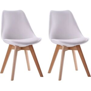 Chaise d'extérieur Happy Garden NORA - Scandinave, Blanche - Publicité Chaise d'extérieur Happy Garden NORA - Scandinave, Blanche - Publicité
