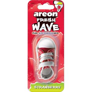 Areon Marca Fresh Wave Ambientador para Coche - Fresa Areon Marca Fresh Wave Ambientador para Coche - Fresa