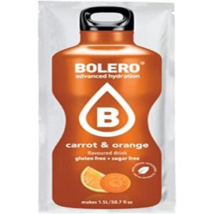 Confezione 24 Bustine Bolero Arancia e Carota - Naturale & Senza Zucchero Confezione 24 Bustine Bolero Arancia e Carota - Naturale & Senza Zucchero