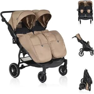 Moni TwinGo Camel Dubbele Kinderwagen - Kinderwagen Moni TwinGo Camel Dubbele Kinderwagen - Kinderwagen
