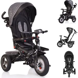 Tricycle Gris Byox avec Siège Ajustable et Musique - Tour Enfant - Publicité Tricycle Gris Byox avec Siège Ajustable et Musique - Tour Enfant - Publicité