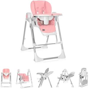 Lorelli Hochstuhl & Babywippe - Verstellbar, Pink Lorelli Hochstuhl & Babywippe - Verstellbar, Pink