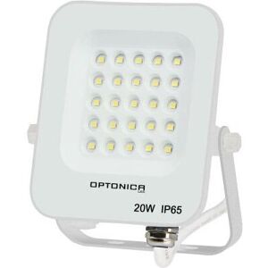 Optonica LED Floodlight 20W - Outdoor White, 6000K, IP65 Optonica LED Floodlight 20W - Outdoor White, 6000K, IP65