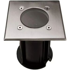 V-TAC VT-7677 Portalampada calpestabile faretto a incasso quadrato segnapassi GU10 in acciaio colore nero - sku 7516 - Alluminio V-TAC VT-7677 Portalampada calpestabile faretto a incasso quadrato segnapassi GU10 in acciaio colore nero - sku 7516 - Alluminio