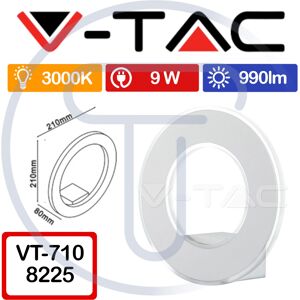 V-TAC VT-710 Wandleuchte - 9W Warmweiß - Modernes Deckenlicht V-TAC VT-710 Wandleuchte - 9W Warmweiß - Modernes Deckenlicht