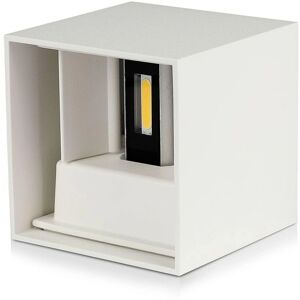 V-TAC Witte Vierkante LED Wandlamp 12W 3000K IP65 V-TAC Witte Vierkante LED Wandlamp 12W 3000K IP65