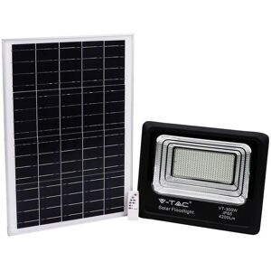 V-Tac 300W Solar-Farblicht - IP65 Wasserdicht - Schwarz V-Tac 300W Solar-Farblicht - IP65 Wasserdicht - Schwarz