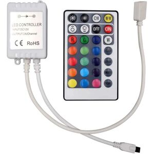 V-TAC VT-2428 LED-Controller mit IR-Fernbedienung - RGB/Weiß - LED-Streifen V-TAC VT-2428 LED-Controller mit IR-Fernbedienung - RGB/Weiß - LED-Streifen
