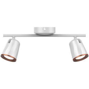 V-tac VT-812 Faretto a Soffitto - Bianco - 2x 5W - 3000K - Regolabile V-tac VT-812 Faretto a Soffitto - Bianco - 2x 5W - 3000K - Regolabile