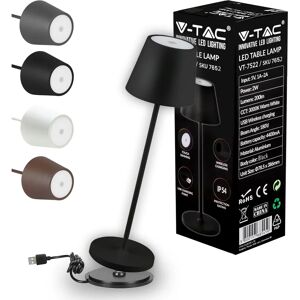 V-TAC Kabellose LED-Tischlampe - Dimmbar Indoor & Outdoor IP54 - Schwarz V-TAC Kabellose LED-Tischlampe - Dimmbar Indoor & Outdoor IP54 - Schwarz