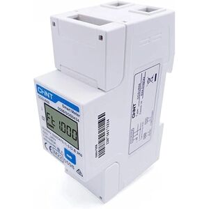 Contatore di energia monofase bidirezionale CHINT DDSU666 - 230V, 80A, Montaggio su guida DIN Contatore di energia monofase bidirezionale CHINT DDSU666 - 230V, 80A, Montaggio su guida DIN