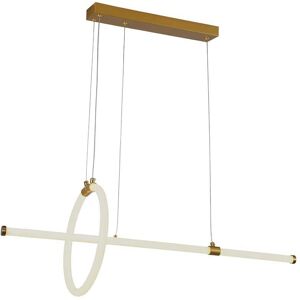 V-TAC VT-7818 Lámpara Colgante Dorada Moderna - Lámpara Suspendida V-TAC VT-7818 Lámpara Colgante Dorada Moderna - Lámpara Suspendida