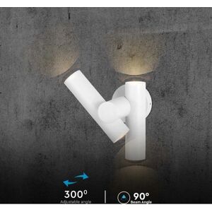 V-TAC VT-1186 Luz de Pared Ajustable - IP44 - 6W - 620Lm V-TAC VT-1186 Luz de Pared Ajustable - IP44 - 6W - 620Lm