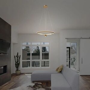 V-TAC VT-10126 Designer Deckenlampe - Gold - 45W - 5500 Lumen V-TAC VT-10126 Designer Deckenlampe - Gold - 45W - 5500 Lumen