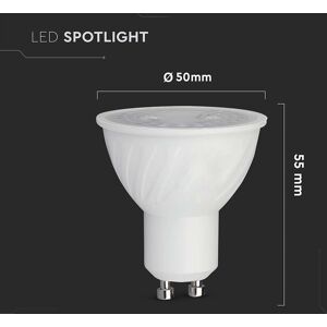 V-TAC VT-211911 - LED Spotlight - 6W - 445lm - 6500K - IP20 V-TAC VT-211911 - LED Spotlight - 6W - 445lm - 6500K - IP20