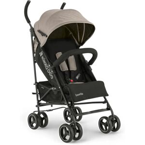 Cochecito Kikkaboo Beetle - Marco de Acero, Ruedas delanteras desmontables, Marrón - Carrito de bebé Cochecito Kikkaboo Beetle - Marco de Acero, Ruedas delanteras desmontables, Marrón - Carrito de bebé