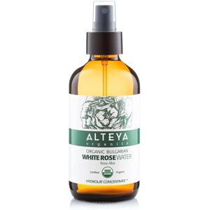Alteya Organics Bulgarian White Rose Water - Amber Bio-Glass Bottle - Rose Water, 240ml - Moisturizing & Soothing Alteya Organics Bulgarian White Rose Water - Amber Bio-Glass Bottle - Rose Water, 240ml - Moisturizing & Soothing