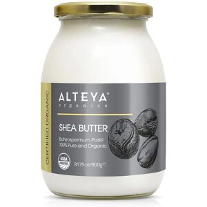 Manteiga de Shea Alteya Organics - 100% Orgânica, Prensada a Frio, 1000 ml Manteiga de Shea Alteya Organics - 100% Orgânica, Prensada a Frio, 1000 ml