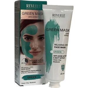 Revuele Masque Vert Cryo Effect - Masque facial pour peau grasse Revuele Masque Vert Cryo Effect - Masque facial pour peau grasse
