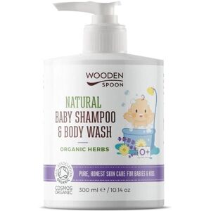 WoodenSpoon Dětský šampon a sprchový gel s levandulí WoodenSpoon Dětský šampon a sprchový gel s levandulí