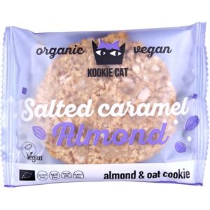 Kookie Cat Amande Caramel Salé Végétalien - Biscuit Bio - Publicité Kookie Cat Amande Caramel Salé Végétalien - Biscuit Bio - Publicité